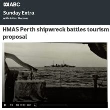 ABC interview on the HMAS Perth shipwreck
